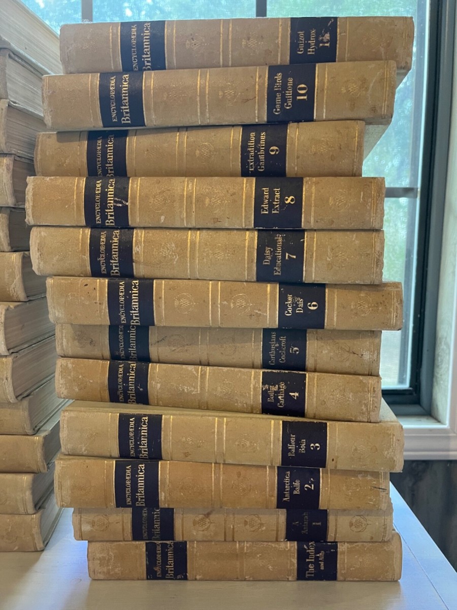 ENCYCLOPEDIA BRITANNICA 1963 Complete set including index 24