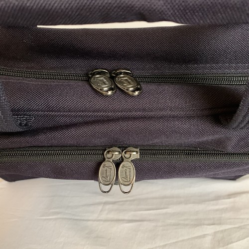 Hanging Ricardo Beverly Hills Toiletries Bag Purple Style #2413/ 13x10x4.5 - Picture 4 of 12
