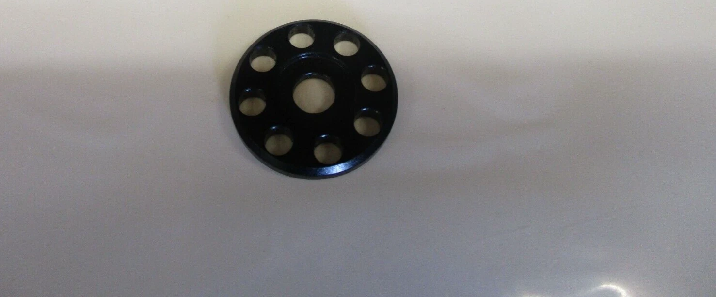 Honda CR125 2006  DOCWOB black alloy petrol tank top hat washer fitting kit