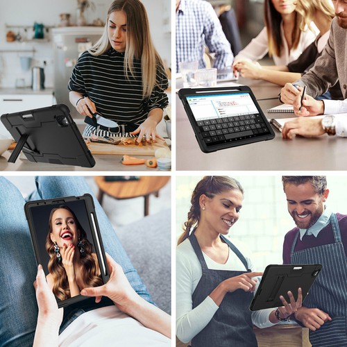 Shockproof Cover Heavy Duty Stand Case For iPad Pro 11'' 12.9 2021 Air 4 5 Mni 5 - Picture 21 of 104