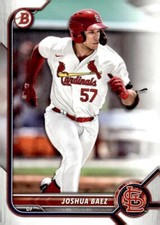 2022 Bowman #BD-76 Joshua Baez St. Louis Cardinals
