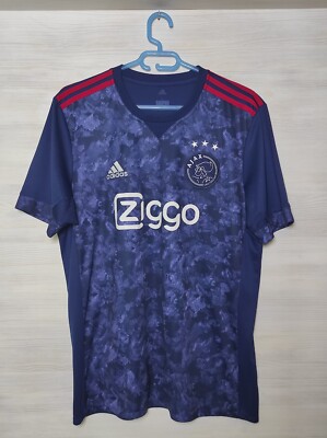 14 AJAX AMSTERDAM 2017-18 AWAY SHIRT ADIDAS AZ7875 FOOTBALL