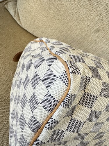 Authentic Louis Vuitton Speedy Damier Azur 30 Bag - Picture 15 of 17