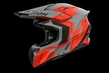 Airoh Twist 3 Dizzy Orange Fluo Matt Adult MX Helmet Motocross Off-Road Enduro