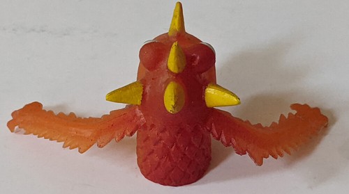 4 CUERNOS MONSTRUO DE GOMA Jiggler Uglies DE COLECCIÓN Marioneta de dedo JIGGLERS - Imagen 2 de 3
