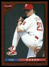 1996 Score #37 Tyler Green Dugout Collection Artist's Proofs (Series One)