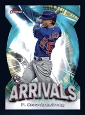 2024 TOPPS Finest Arrivals Die-Cut Rookie-PETE CROW-ARMSTRONG (Bunt DigitalCard