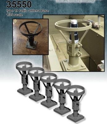 FC Model Trend 1/35 Type 19 Radio Antenna Base