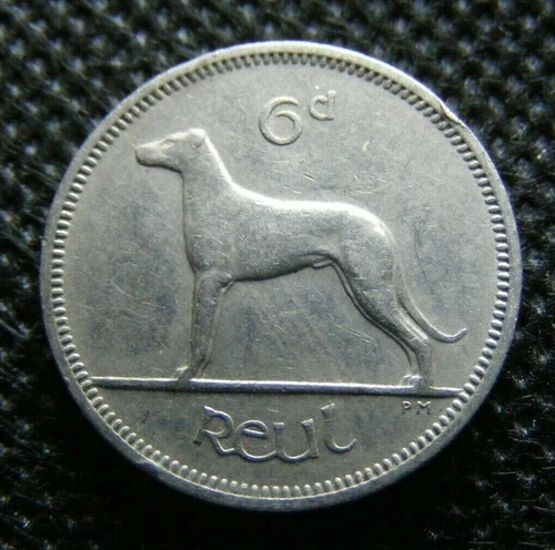 Irish 1962 Sixpence Coin Vintage Old Ireland Wedding Lucky