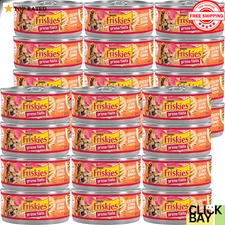 Purina Friskies Wet Cat Food, Prime Filets Chicken and Tuna Dinner- 5.5 Oz. Cans