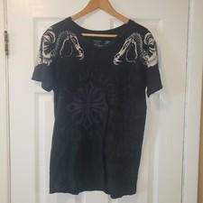 Vintage Y2K Affliction Live Fast MENS MEDIUM SHIRT MADE IN USA