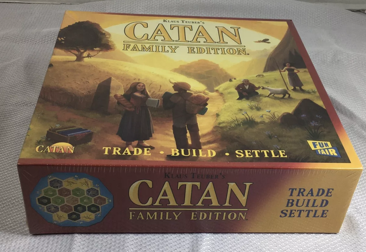 Settlers of Catan is one of the best family board games