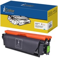 Icolor Toner FüR Hp-Laserdrucker, Ersetzt W2121A, Cyan (Blau)
