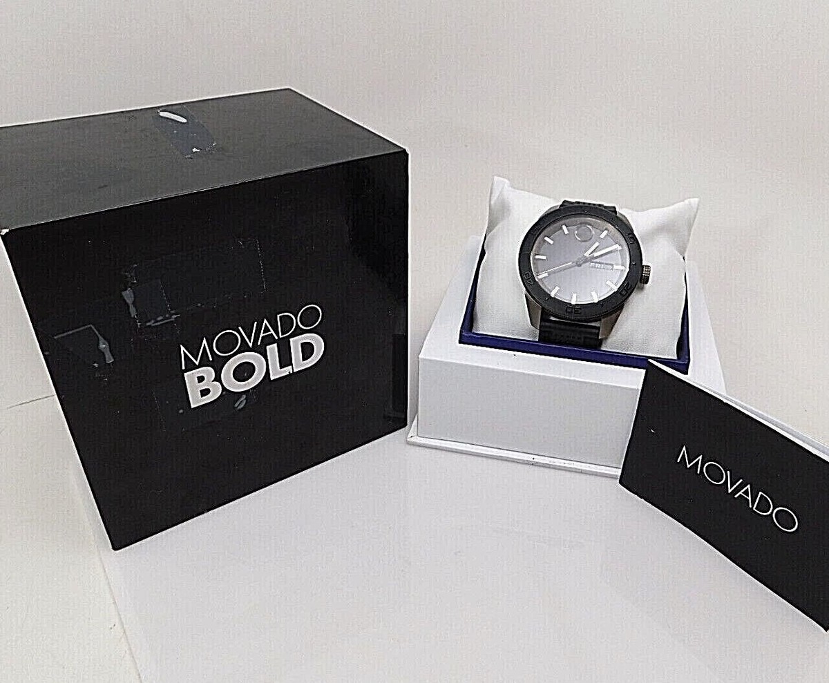 Movado Bold 14887059 MB.01.1.34.6282Mens Watch In Box | eBay