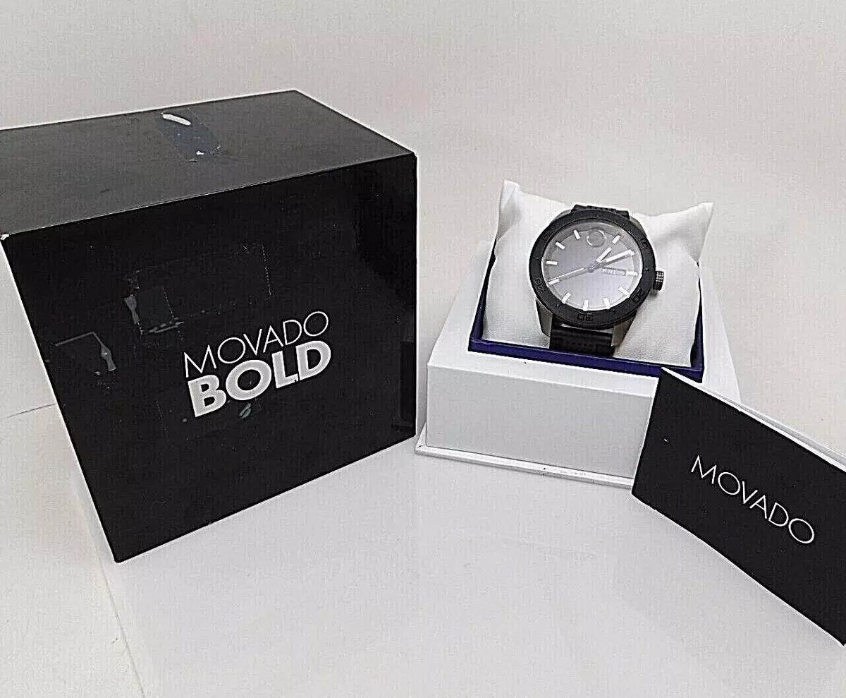 Movado Bold 14887059 MB.01.1.34.6282Mens Watch In Box | eBay