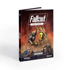 Fallout Factions Core Rulebook (Wasteland Warefare) Modiphus NEW