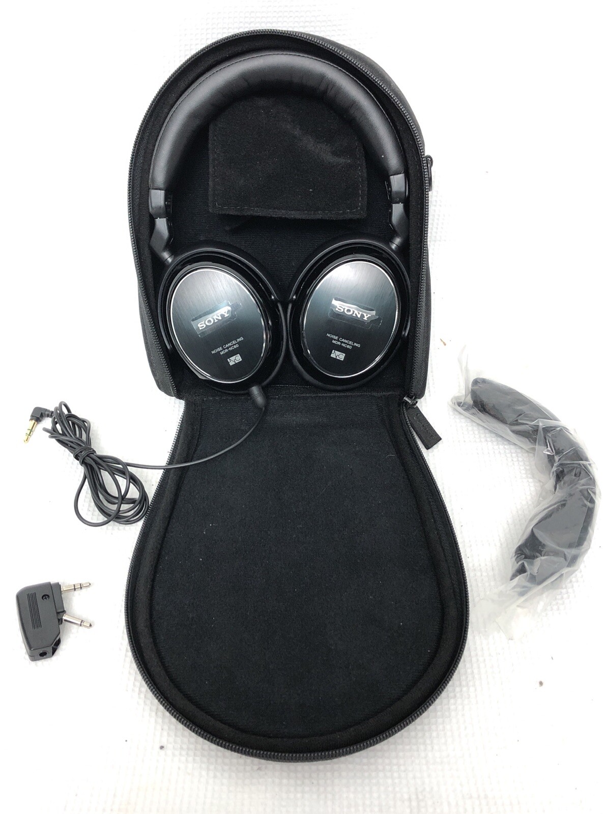 SONY MDR-NC60 Wired Over-Ear Stereo Headphones with Noise Cancellation - Tested-image