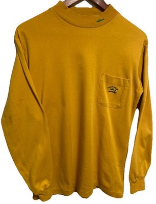 PAUL & SHARK rare Yachting No Zip Pullover Sweatshirt Mens Sz L Mockneck