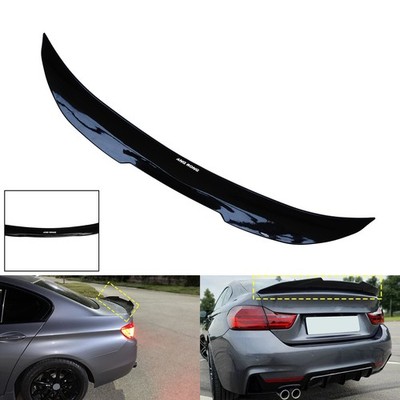 1X Sport Heckspoiler Lippe Schwarz Glanz PSM Style für BMW 5er F10 bj.2010-2016