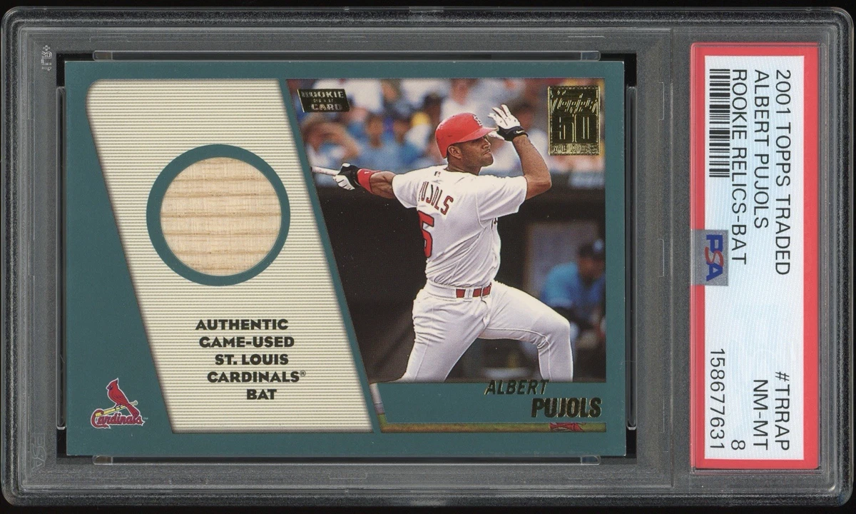 Topps Albert Pujols Baseball Sports Trading Card Singles Rookie