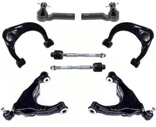 Front Upper & Lower Control Arms Inner Outer Tie Rods Fits Lexus GX460 2010-2023