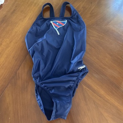 Speedo Girls Sport competitive One Piece Swimwear Sz 10 (36)