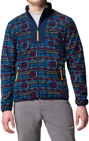 Columbia Snowboard Fleece Jacke Sequoia Grove Printed Zip Fleece 2026 Collegiate-image