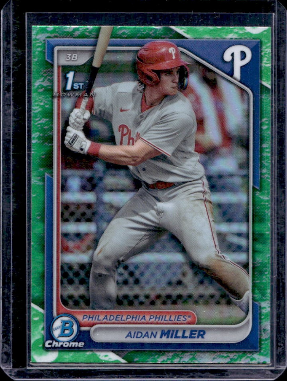2024 Bowman Aidan Miller Chrome Lunar Glow Refractor 1st #BCP-27