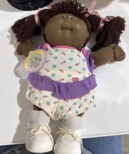 Toppa cavolo afroamericano vintage bambino bambini doppia coda di cavallo