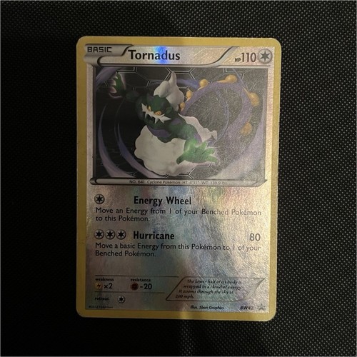 Pokémon Tornadus BW42 Black & White Promo Reverse Holo Card