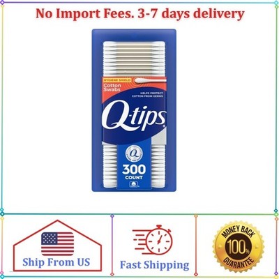 Q-tips Antimicrobial Cotton Swabs Cotton Buds for Cleaning Antimicrobial Treated