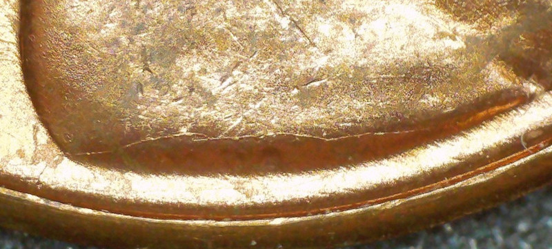 1957-P Lincoln Penny w/Multiple Errors. Buy, get free coin.
