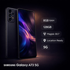 Samsung Galaxy A73 5G - 8GB/128GB - Location Spoofing - Magisk 30.7 - Ready 2 Go