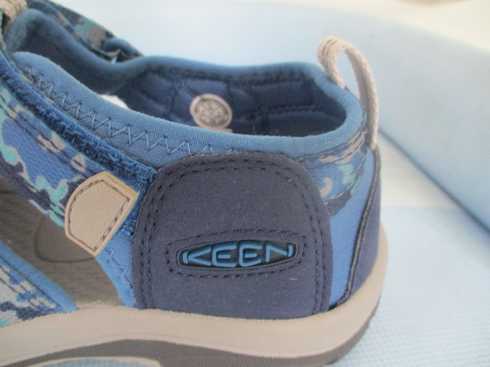 NUOVE scarpe da bambino Keen numero 37 sneaker outdoor blu NEWPORT SHOES YOUTH unisex