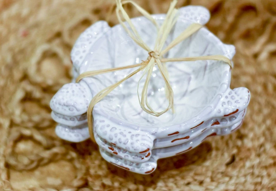 Mud Pie Turtle Shaped Dip Bowls, Mini, Set of 3 - Image 2 of 3