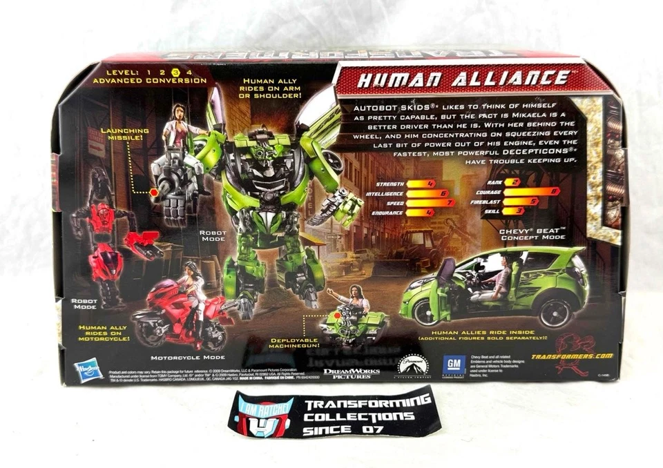 Transformers Revenge Of The Fallen ROTF Human Alliance Skids MISB - Image 2 of 2