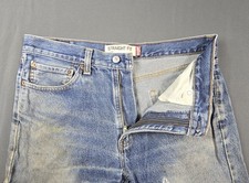 VTG Levi's 505 Jeans Men's 34x34 Blue Dark Wash Regular Fit Straight Leg