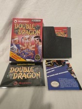 Double Dragon Nintendo NES Nintendo CIB Complete In Box Circle Seal 1st Print 