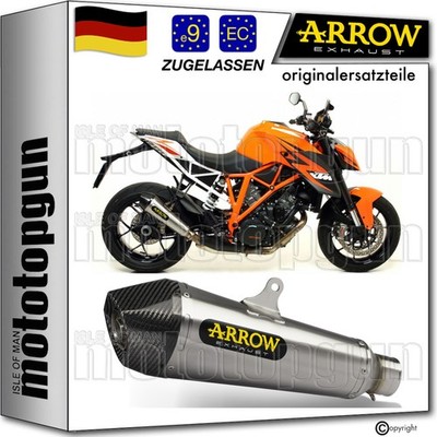 ARROW AUSPUFF ZUGELASSEN X-KONE NICHROM C KTM 1290 SUPERDUKE R 2014 14 2015 15