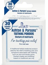 Ashton & Parsons Teething Powder 3m+ 30 Sachets Natural Baby Remedy Baby Powders