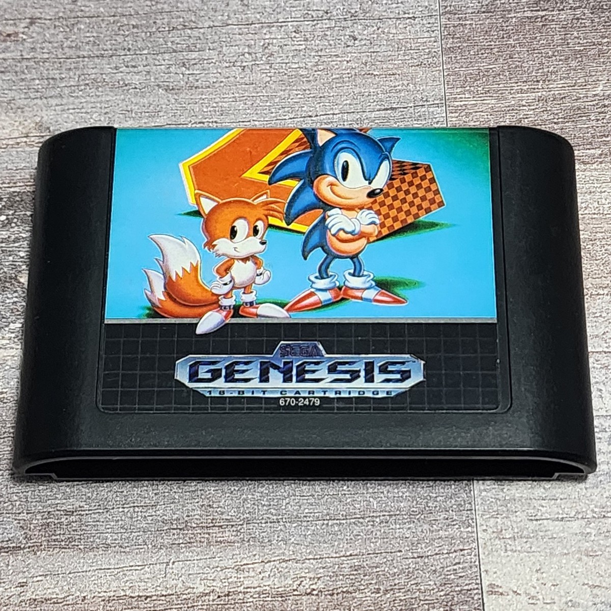 Sonic the Hedgehog 2 (Not For Resale) - Sega Genesis - With Manual