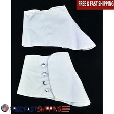 Canvas Spats Adult Halloween Costume Accessory Washable Classic Design Unisex