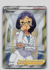 Doctor 190/198 Ultra Rare Chilling Reign Pokemon Holo Near Mint