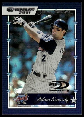 2001 Donruss #108 Adam Kennedy Stat Line Season #/159