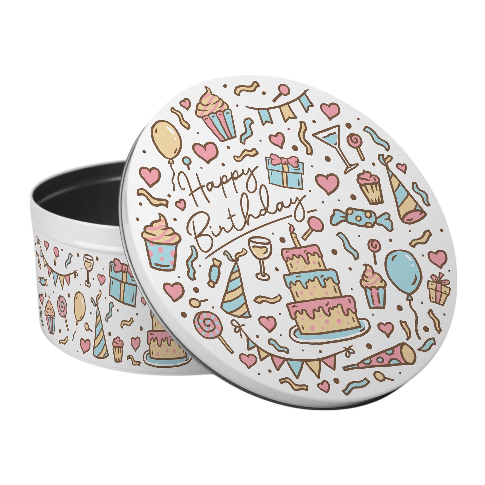 Happy Birthday Cake Tin - Large Kitchen Bakeware Birthday Party Gifts