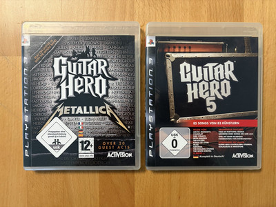 Guitar Hero Metalica / Guitar Hero 5 Spiele - PS3 / Playstation 3