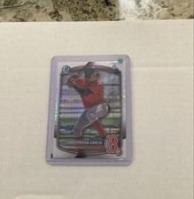 2025 Bowman - Chrome Prospects Jhostynxon Garcia #BCP-43 Mojo Refractor (RC)