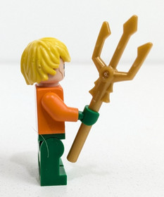 LEGO Aquaman Minifigure Yellow Hair Batman II 76000 76027 71237 sh0050