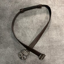 Vintage Ornate Rhinestone Western Belt