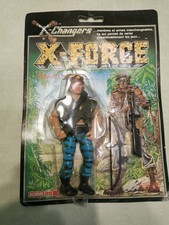x-force / x-chargers : bootleg motu/rambo - acamas toys - 1986